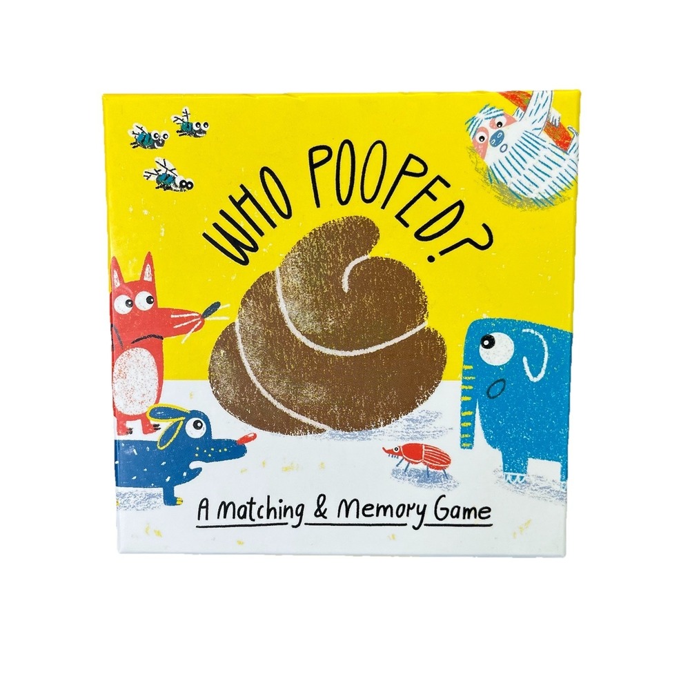 Who Pooped? A Matching & Memory Game Magma for Laurence King 25 Matched Pairs